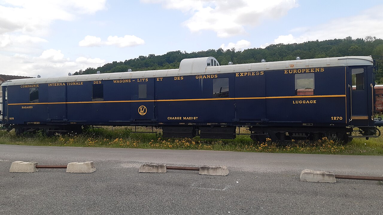 Preserved CIWL Orient Express carriage.