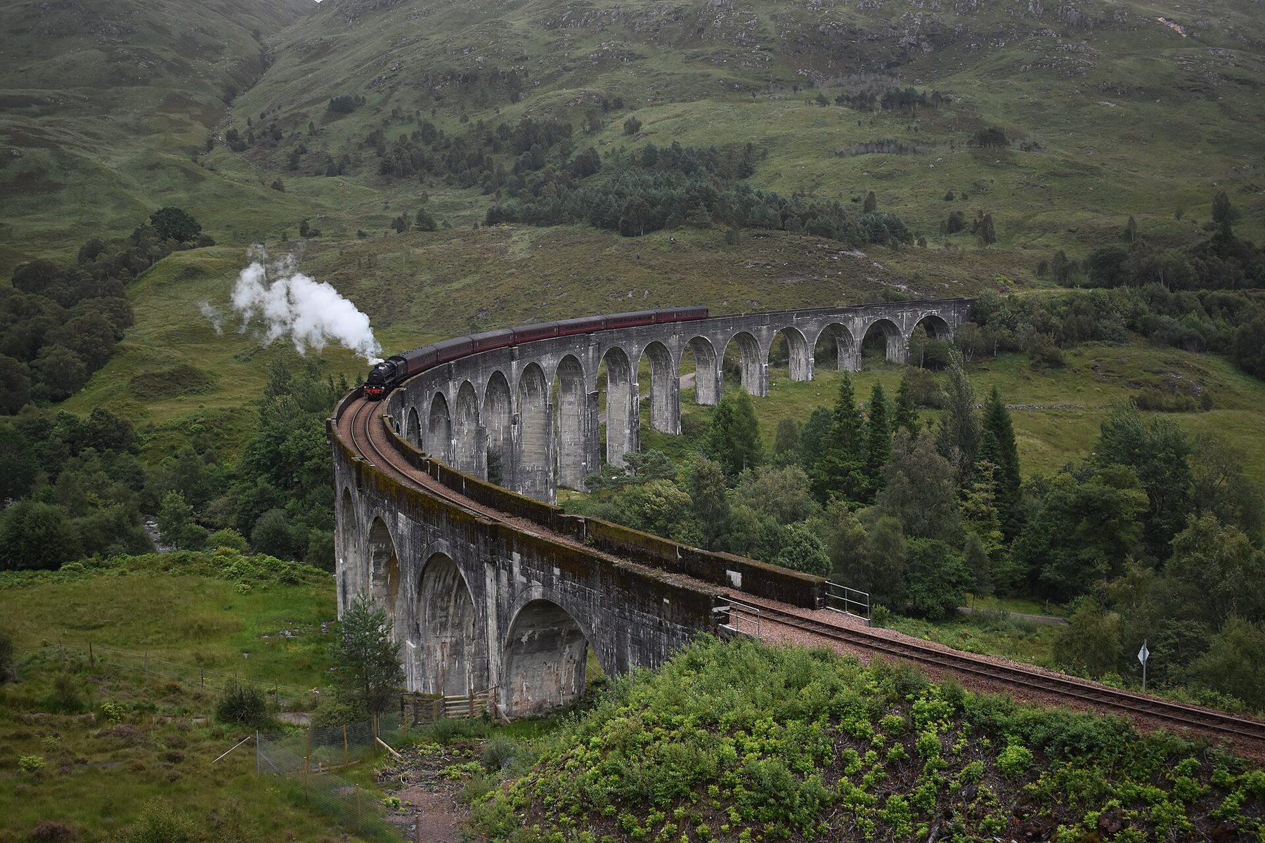 The Jacobite Steam Train — Scotland