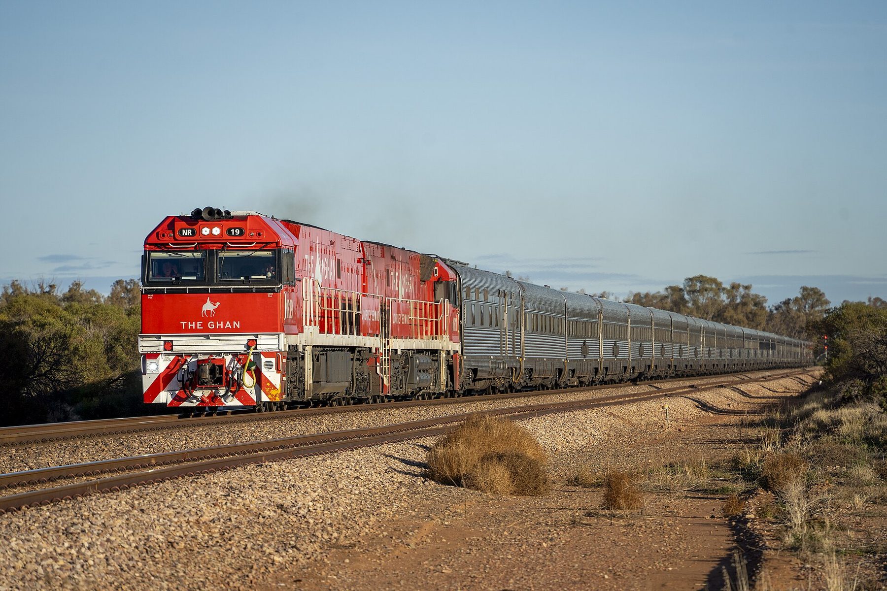 The Ghan — South Australia to Northern Territory