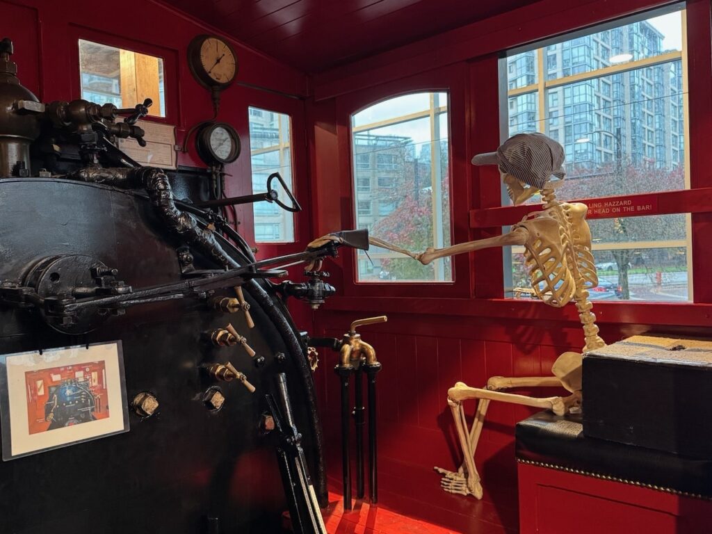 Visit the Yaletown Roundhouse to see historic CPR Engine #374