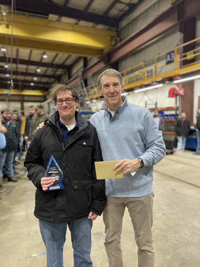 Matt Mendrala Selected as Brookville Equipment Corporation’s Employee of the Month