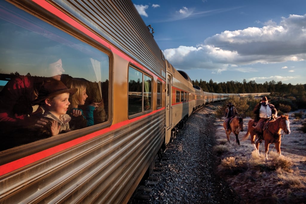 Kids on the train