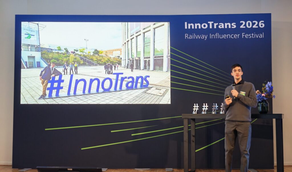 ‘Rail is the next big innovation space, not enough young people know that’, says youngest InnoTrans speaker