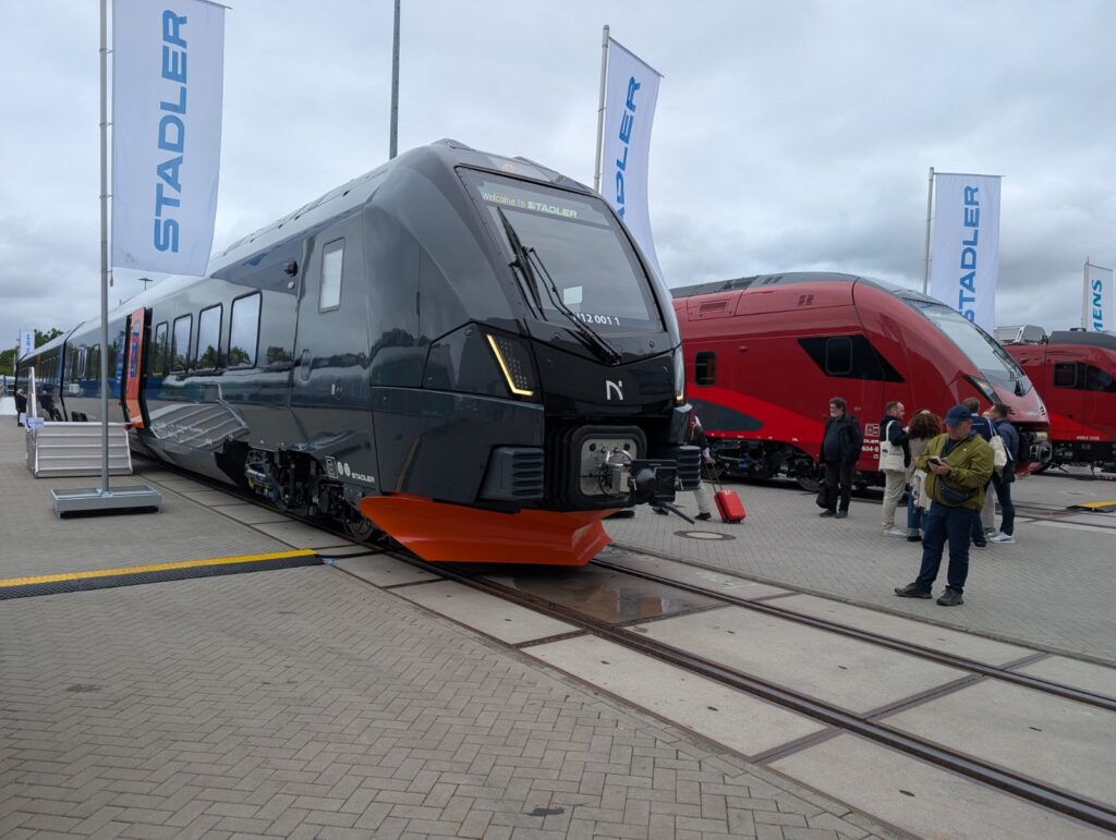 Norway’s Flirt Nordic Express on show at InnoTrans