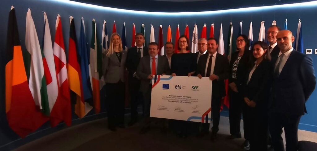 Unión Europea, CAF y EFE presentan asistencia técnica estratégica para impulsar el funcionamiento seguro y eficiente de los proyectos Tren a Melipilla y Tren a Batuco