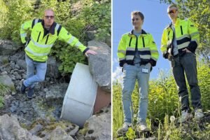 NTNU students, hydrologists and technology in a team effort for a safer railway