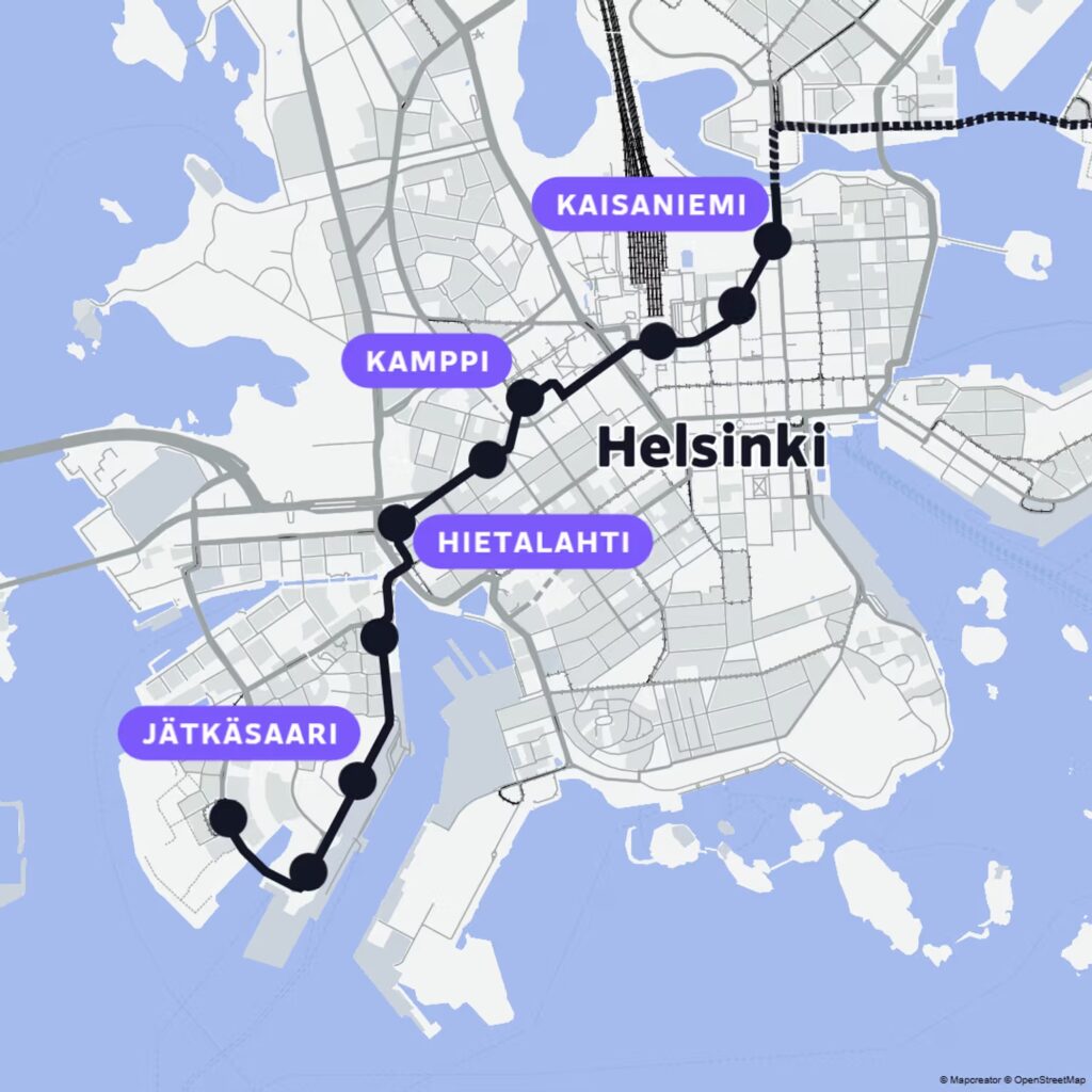 Helsinki approves extension to Crown Bridges light rail line