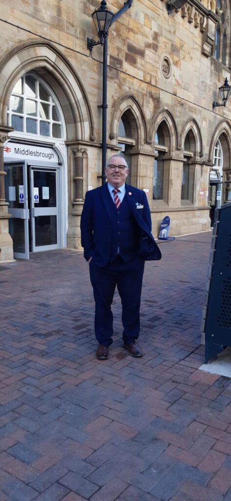 Fond farewell to TPE station manager after 32 years on the railway