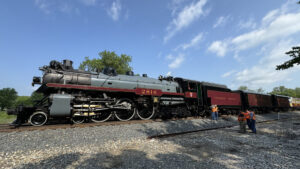 CPKC Final Spike Anniversary Steam Tour Receives NRHS/Railway Age Historic Preservation Award