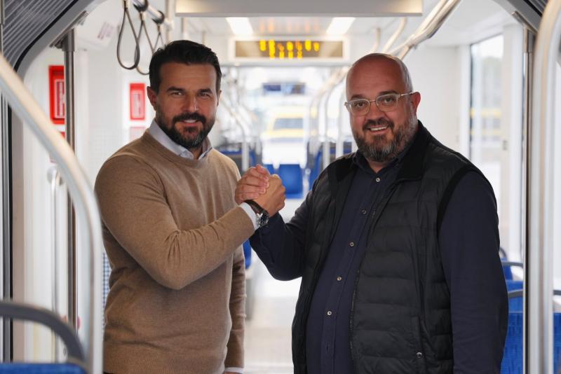 Sarajevo tram extension to Hrasnica opens with tribute to retiring footballer Džeko