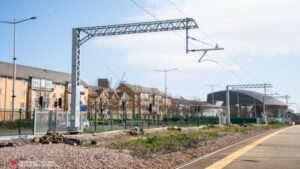 Metro upgrades on the Cardiff Bay line