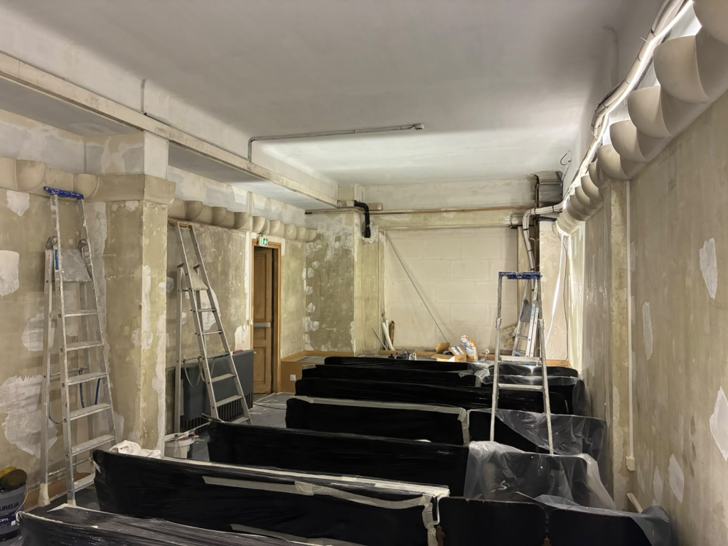 La salle de cinéma de l’AFAC se refait une beauté